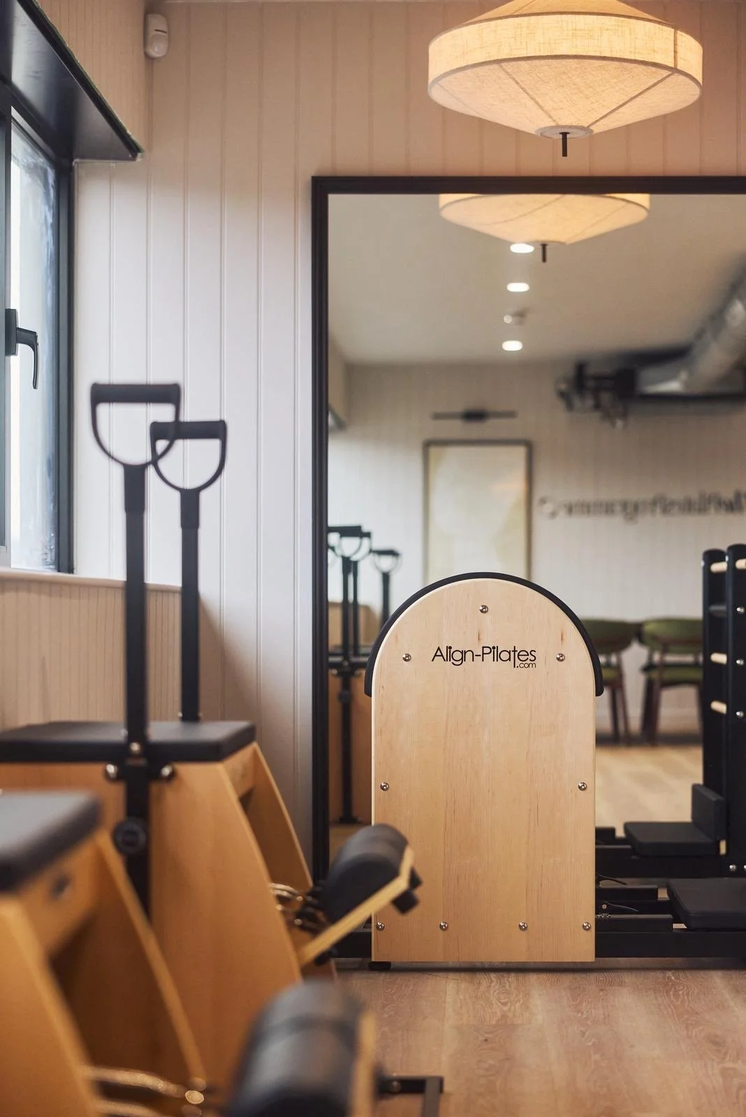 Ladder Barrel and Chair at the Altrincham training centre