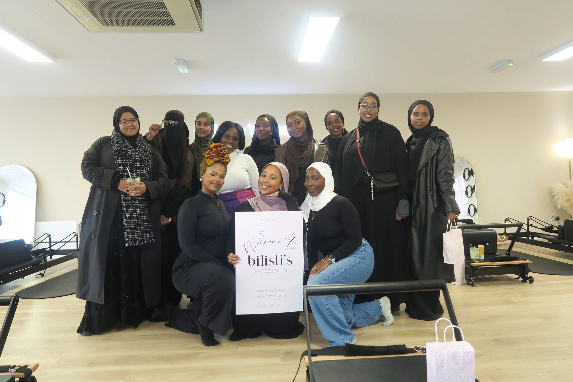 A Bilisti community group at the Altrincham training centre